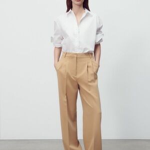 NEW Zara Tan Women's Trousers
